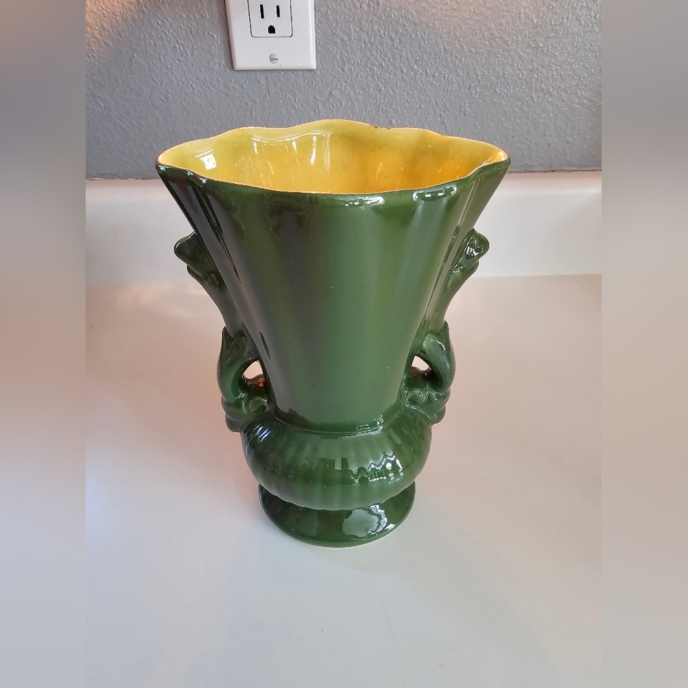 Vintage Red Wing Pottery Vase